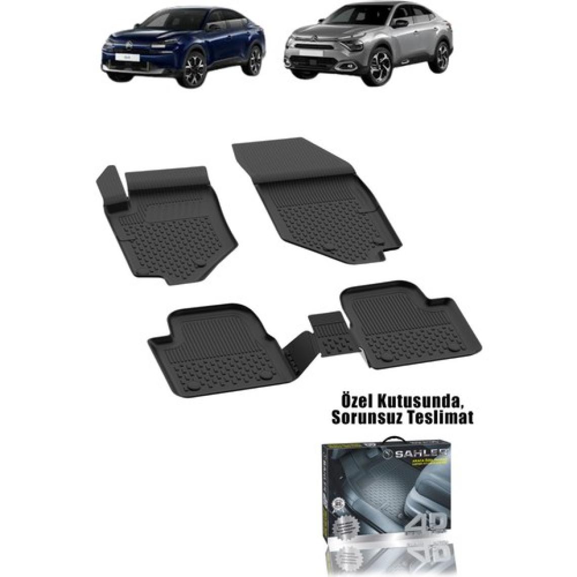 Sahler Citroen C4X / C4 2020-2025 Uyumlu 4.5D Premium Havuzlu Oto Paspas- C4X / C4