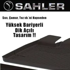 Sahler  Fiat Fiorino (2008 - 2019) Uyumlu 4.5D Premium Havuzlu Paspas- Fiorino (Benzinli Modelde 2025 Yılına Kadar Uyumludur)