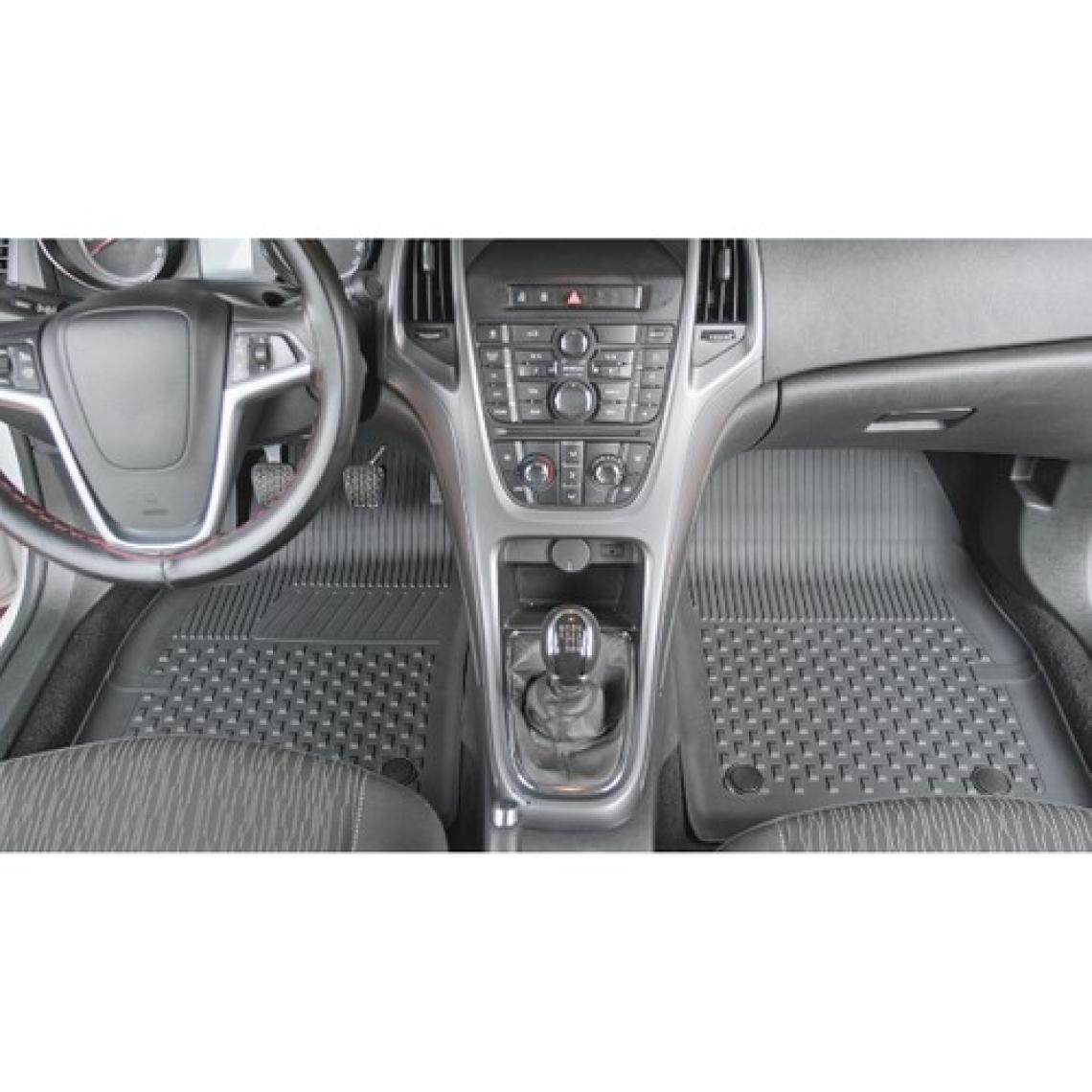 Sahler Opel Astra J Sedan/Stw  2012-2019  4.5D Havuzlu Paspas Siyah