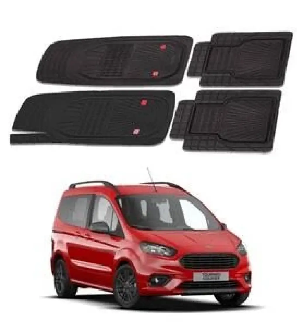 Oto Pandami Fort Tourneo Courier 2014+ Uyumlu Paspas Seti PP466A1