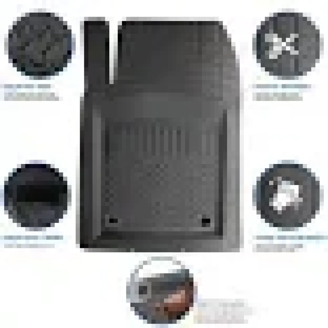Oto Pandami Fort Tourneo Courier 2014+ Uyumlu Paspas Seti PP466A1