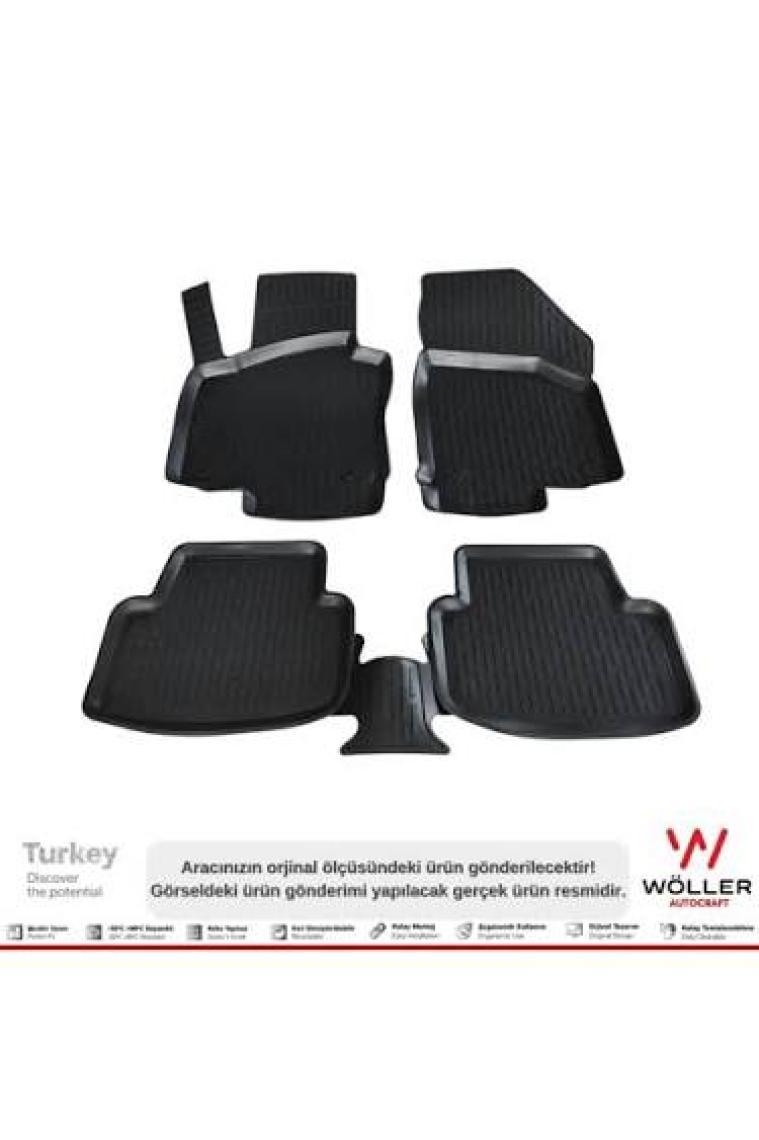 Wöller Volkswagen Golf 5 Paspas 2004 2008 Arası 3D Havuzlu Wöller Paspas