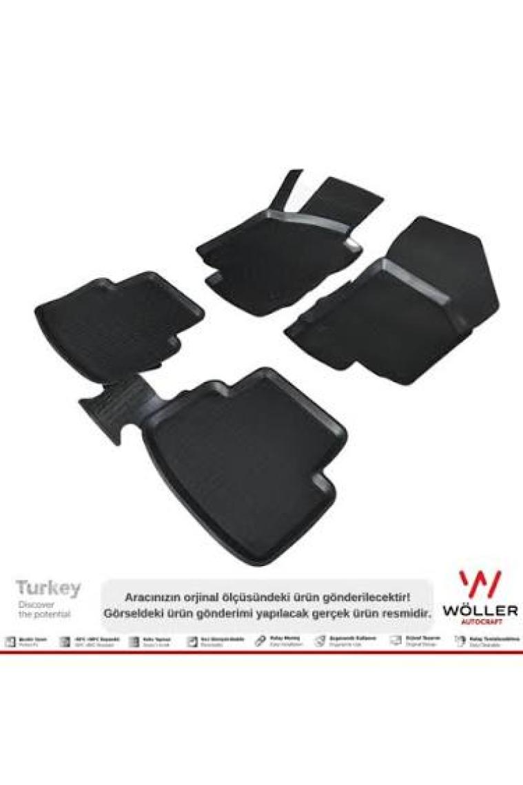 Wöller Volkswagen Golf 5 Paspas 2004 2008 Arası 3D Havuzlu Wöller Paspas
