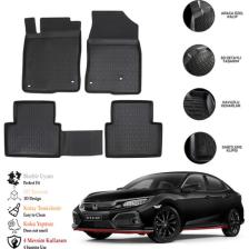 OtoLine Honda Cıvıc (Fc5) 2016 3D Havuzlu Paspas Otl