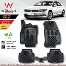 Wöller Vw Passat B8 Paspas 2015 2023 Arası 3D Havuzlu Wöller Paspas