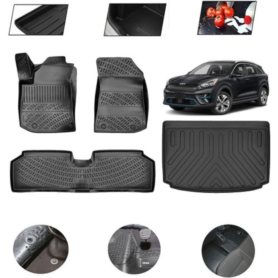 OtoLine Kia Niro (Elektrikli) 2023 Model 4d Bagaj Paspas Set