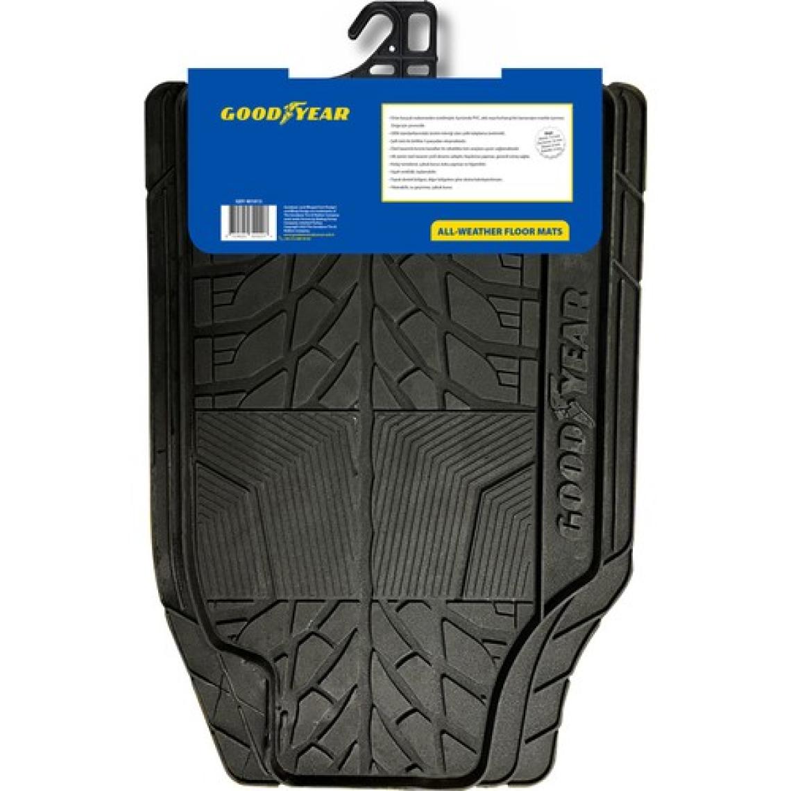 Goodyear Tüm Araçlara Uyumlu Universal 3D Havuzlu Oto Paspas