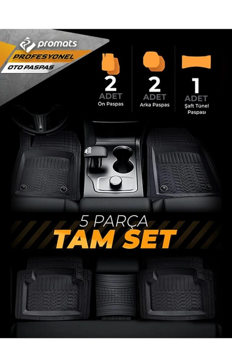 Dnz Fiat Egea Sw Station Wagon 3D Maximum Pro Siyah Oto Paspas