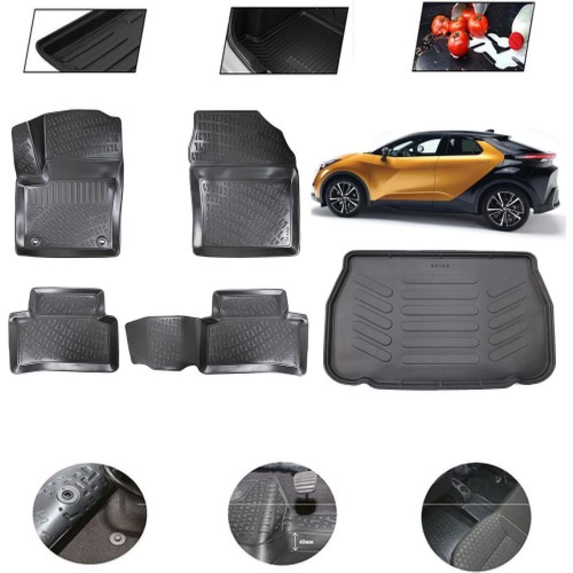 OtoLine Toyota C-Hr 2020 Model 4d Bagaj Paspas Set