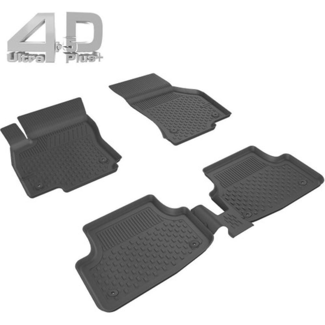 Drs Tuning Sahler Volkswagen Taigo 2021+ Siyah Renk 4.5d Araca Özel Paspas Seti 5 Parça