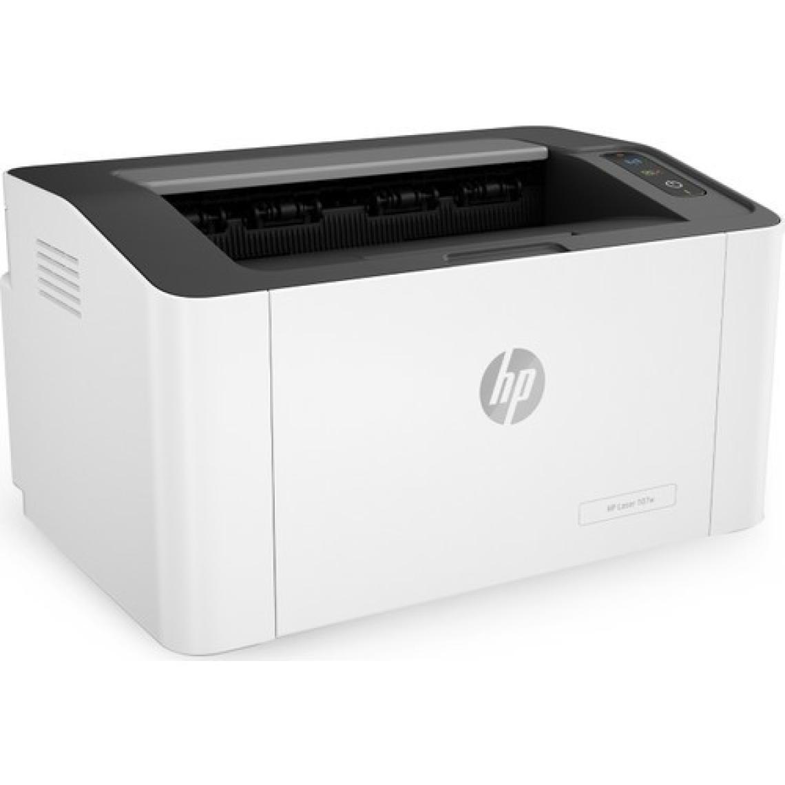HP Laser 107wr WiFi Mono Lazer Yazıcı Dakikada 20 sayfaya kadar baskı hızı, Siyah Beyaz