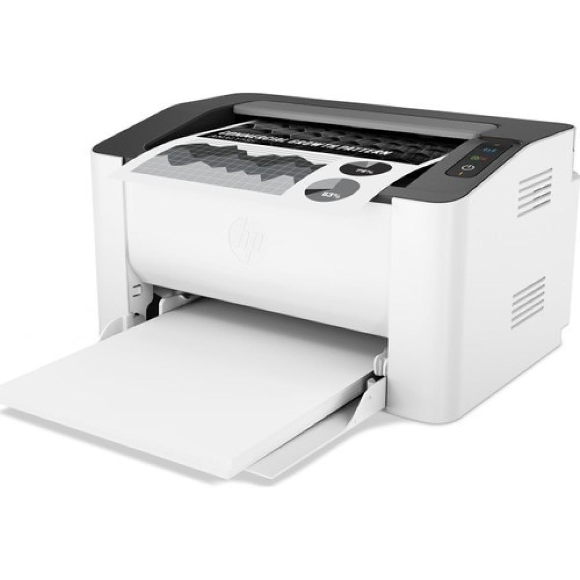 HP Laser 107wr WiFi Mono Lazer Yazıcı Dakikada 20 sayfaya kadar baskı hızı, Siyah Beyaz
