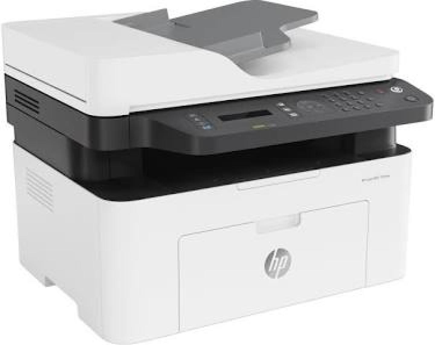 HP Laser MFP 137fnw, Baskı, Fotokopi, Tarama, Faks, Dakikada 20 sayfaya kadar siyah beyaz, 128 MB Ram, 4ZB84A