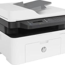 HP Laser MFP 137fnw, Baskı, Fotokopi, Tarama, Faks, Dakikada 20 sayfaya kadar siyah beyaz, 128 MB Ram, 4ZB84A