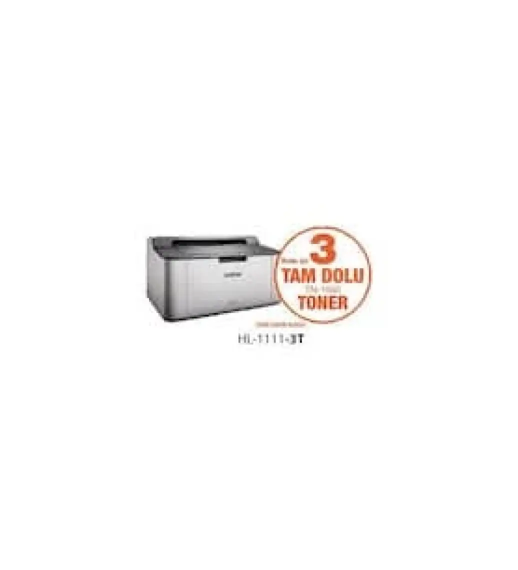 Brother HL-1111 Mono Lazer Yazıcı Tam Dolu Tonerli