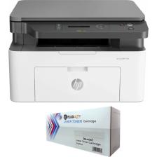 HP Laser MFP 135a Lazer Yazıcı 4ZB82A + Sınırsız Chipli Tam Dolu Pluscopy Tonerli