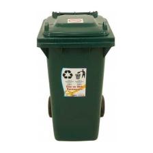 Sağlam Plastik Çöp ve Atık Konteyneri 120 Lt Tekerlekli Eko