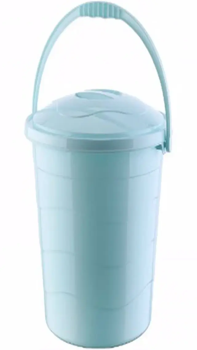 Sev Plastik 2 No Şeffaf Kapaklı Su Kovası 5 Lt