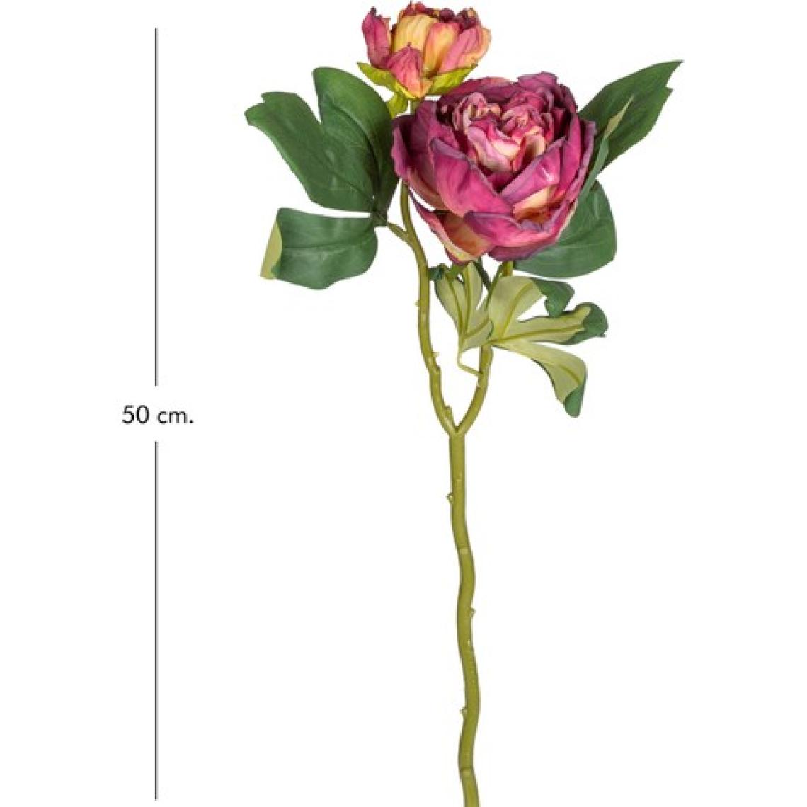 Herdekora Yapay Çiçek Şakayık Kurumuş Efektli Mor 50 Cm.