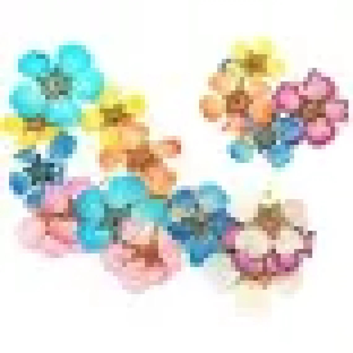 Hobizubi Sakura Mini Kurutulmuş Çiçek Karışık Renk