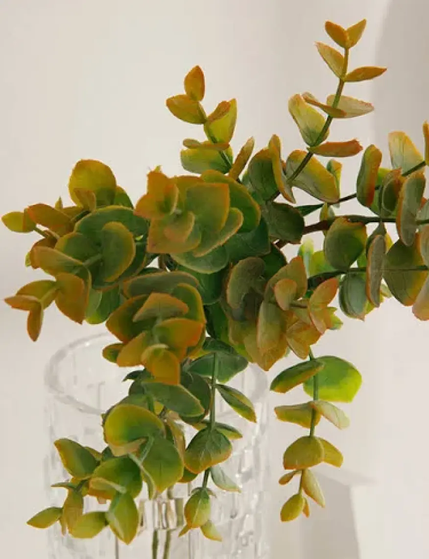 English Home Honewort Kumaş Tek Dal Yapay Çiçek 36 cm Yeşil