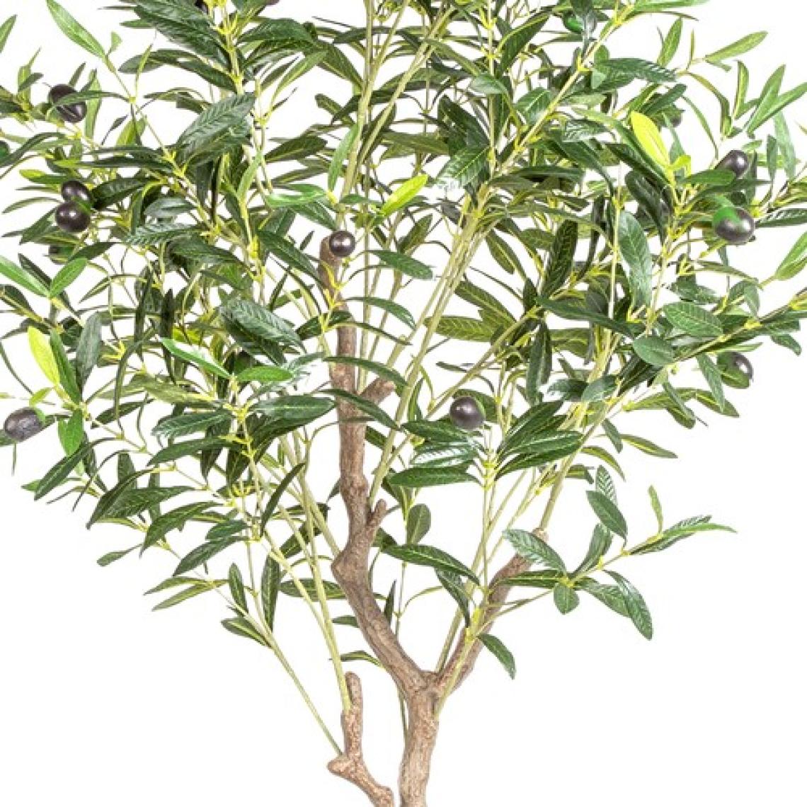 Herdekora Saksıda Yapay Zeytin Ağacı 918 Yaprak Yeşil 120 Cm.