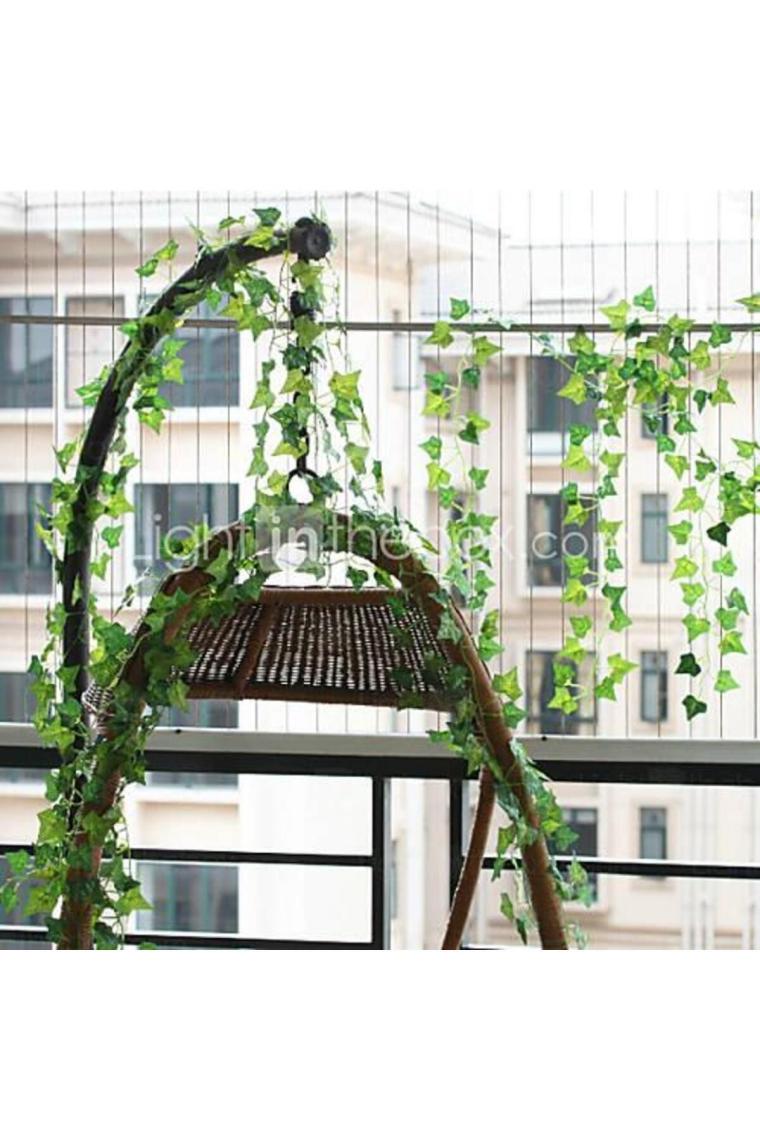 Nettenevime Yapay Sarmaşık Sarı Çizgili Yapay Çiçek Dekoru 230CM x 3ADET