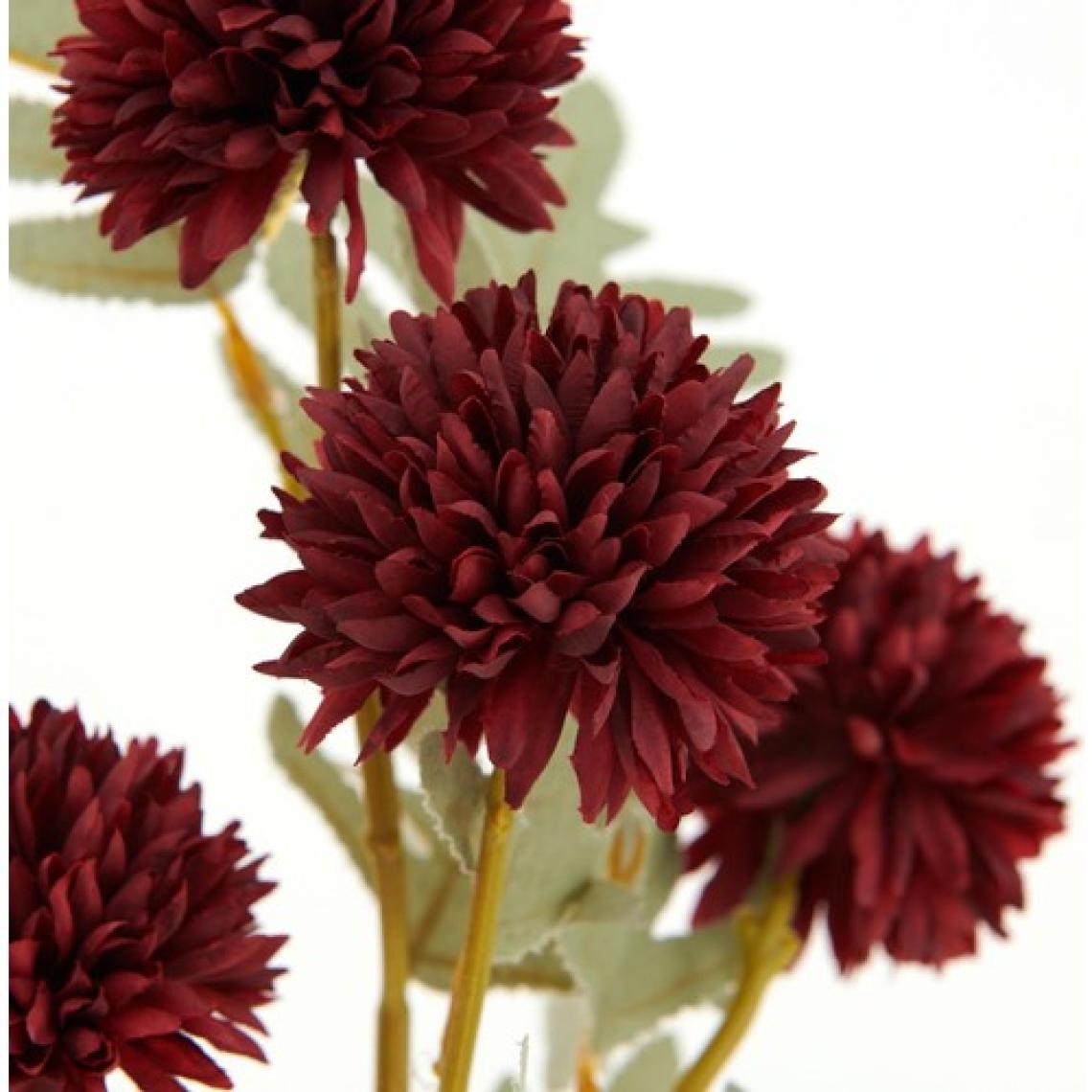 Q-Art Soft Yapay Çiçek - Bordo