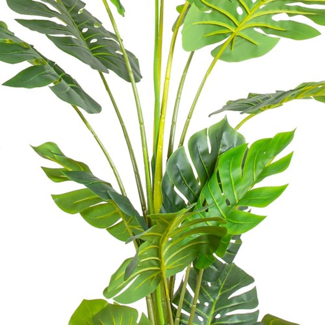 Herdekora Yapay Deve Tabanı Ağacı (Monstera Ağacı) Gerçek Dokulu 16 Yapraklı 15