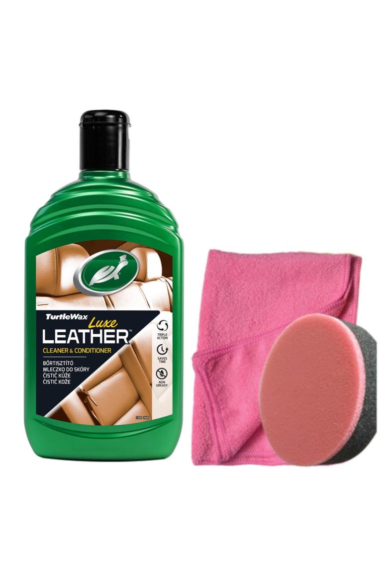 Deri Temizleyici Ve Besleyici Krem 500 Ml + Mikrofiber Bez+ Cila Sünger