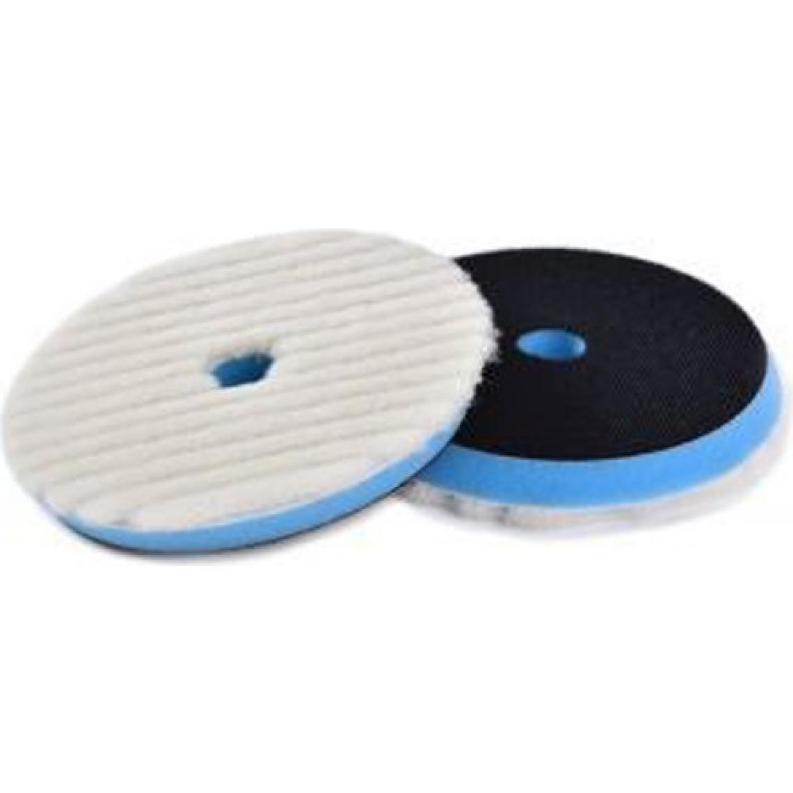 Shine Mate Knitted Wool Pad Mavi Taban Agresif Yün Pasta Keçesi 150/160 mm