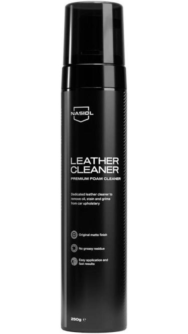 Nasiol Leather Cleaner Araç,Ev,Ofis Deri Yüzeyler için Premium Köpük Temizleyici-Deri Bakımı-250gr
