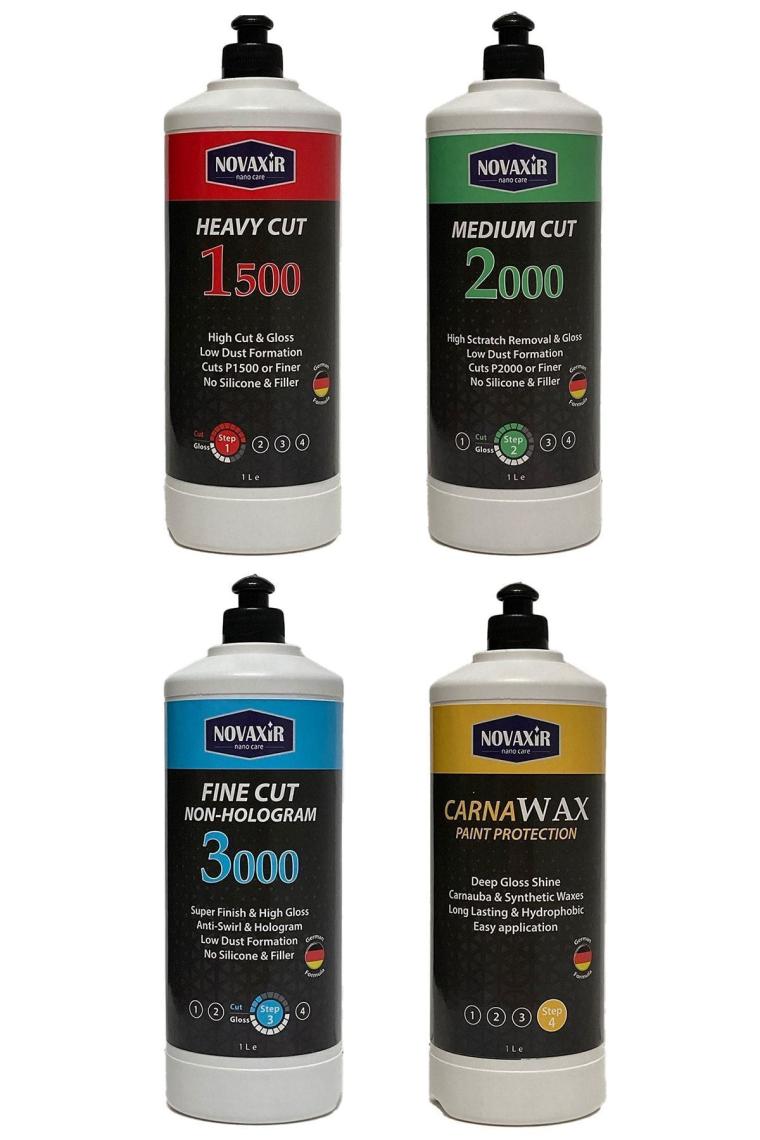 Heavy Cut 1500 Çizik Çıkarıcı Kalın Pasta, 1l, Silikon-dolgu Içermez Nvhc1l