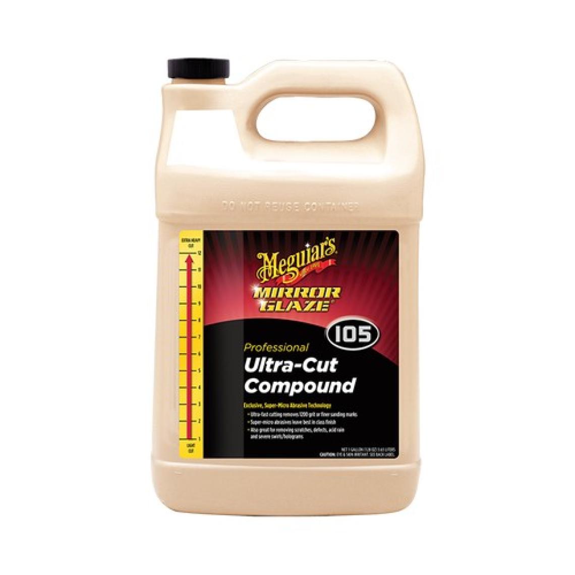 M10501 Mirror Glaze® Ultra-Cut Compound Çizik Çıkarıcı Pasta 3,79 Lt.