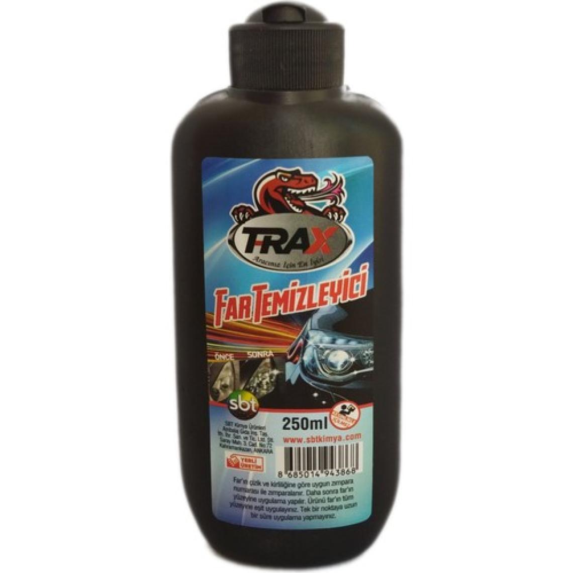 Trax Far Yenileme Parlatma Far Temizleme Seti Araç Far Parlatma Temizleme %100 Etki 250 ml