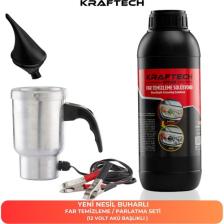 Kraftech Far Temizleme Far Parlatma Seti 12 Volt