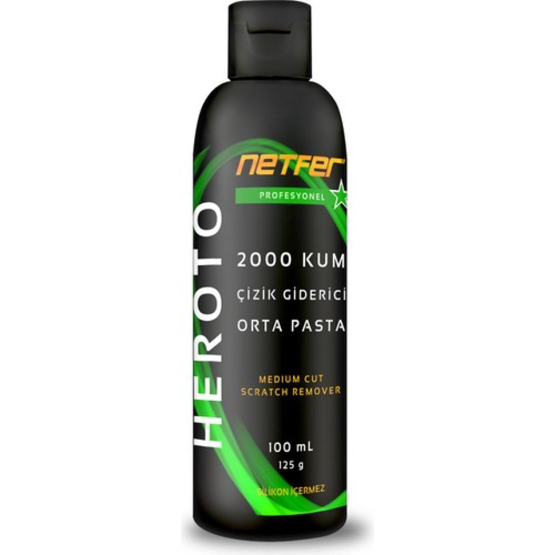 Netfer 2'li Orta Kalın Pasta Set - 2x100 mL
