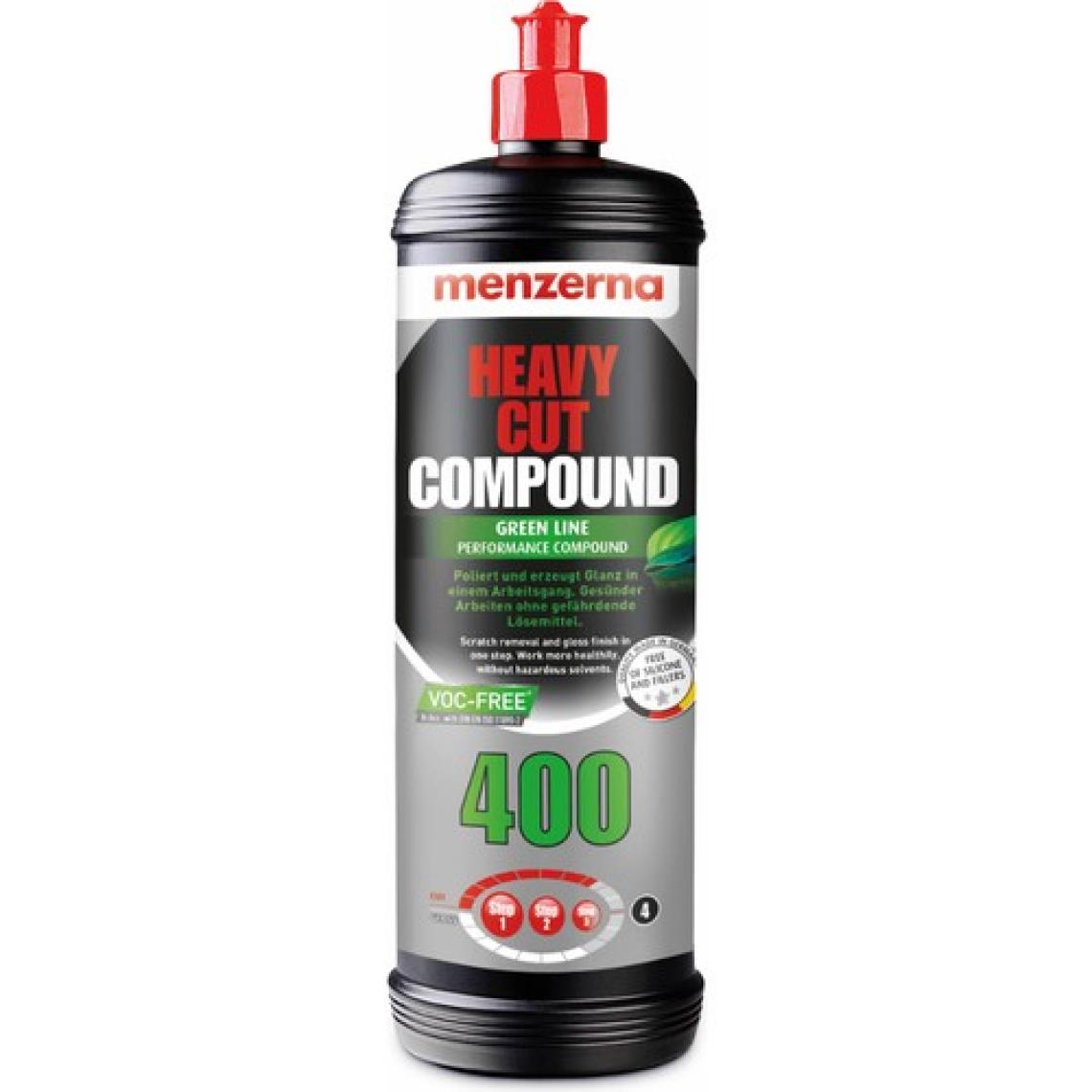 Menzerna 400 Yeşil Seri Heavy Comp. Ağır Çizik Giderici Pasta 1 Lt