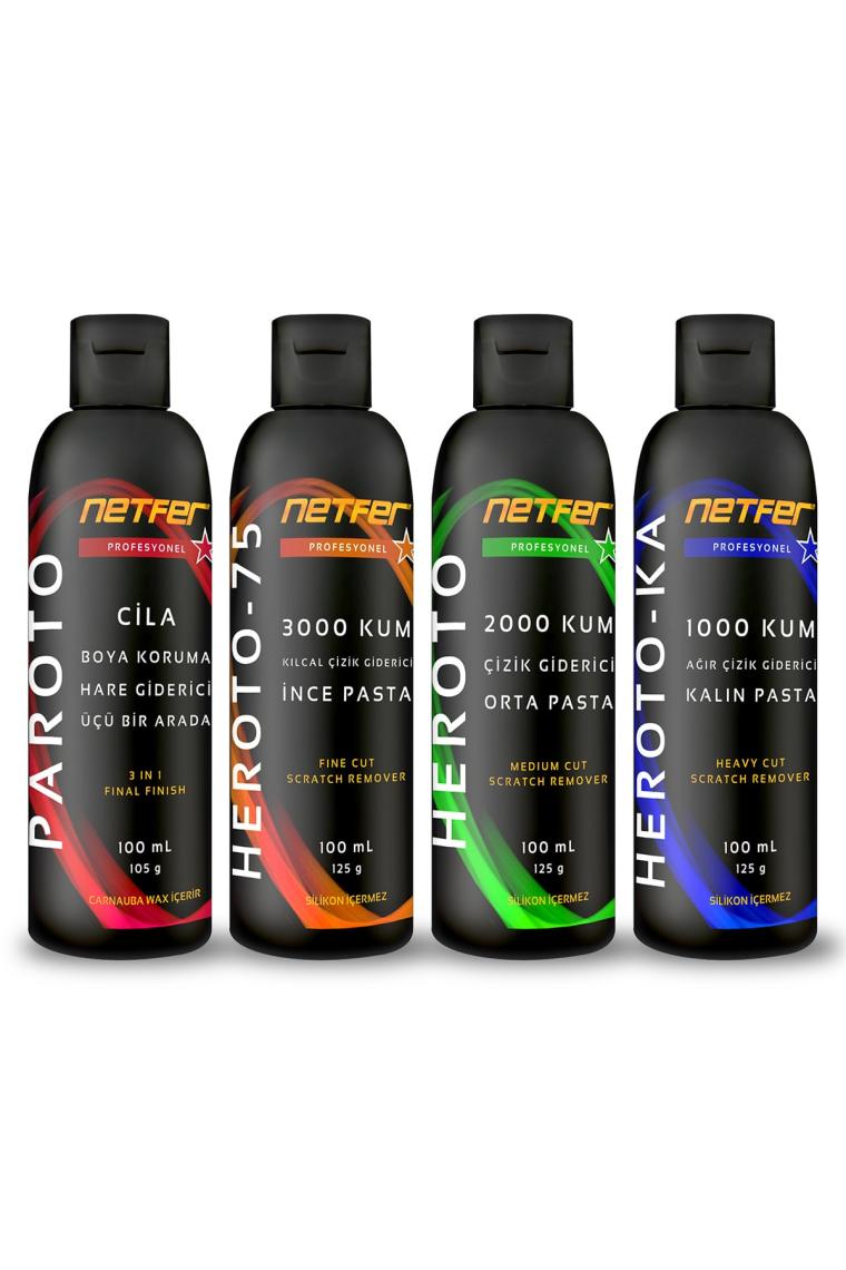 4'lü Pasta Cila Set - 4x100 ml