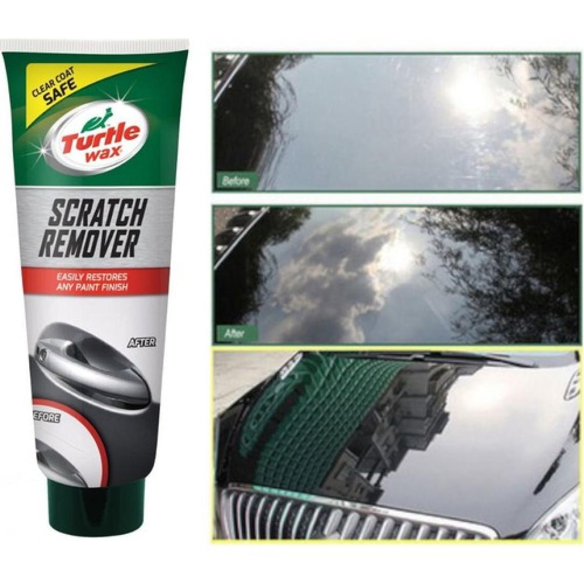 Turtle Wax İnce Çizik Giderici Pasta 100 ml + Uygulama Süngeri + Mikrofiber Bez