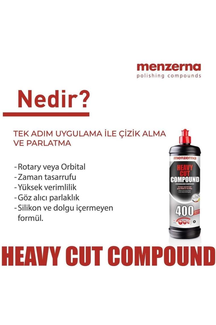 Menzerna 400 Heavy Cut Compound 250 ml Pasta