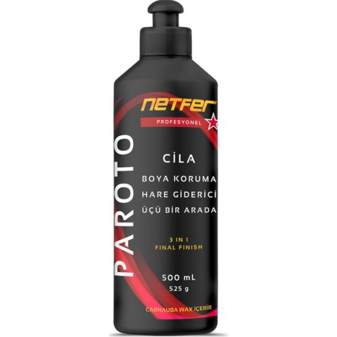 Netfer 2'li Kalın Pasta Cila Set - 2x500 mL