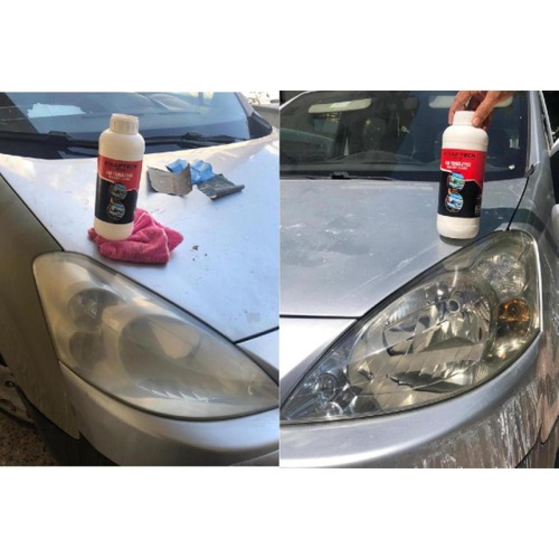 Kraftech Yeni Nesil Far Temizleme Far Parlatma Seti 12 Volt