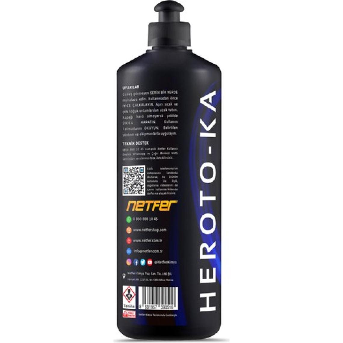Netfer Heroto-KA Kalın Çizik Giderici Pasta - 1 L
