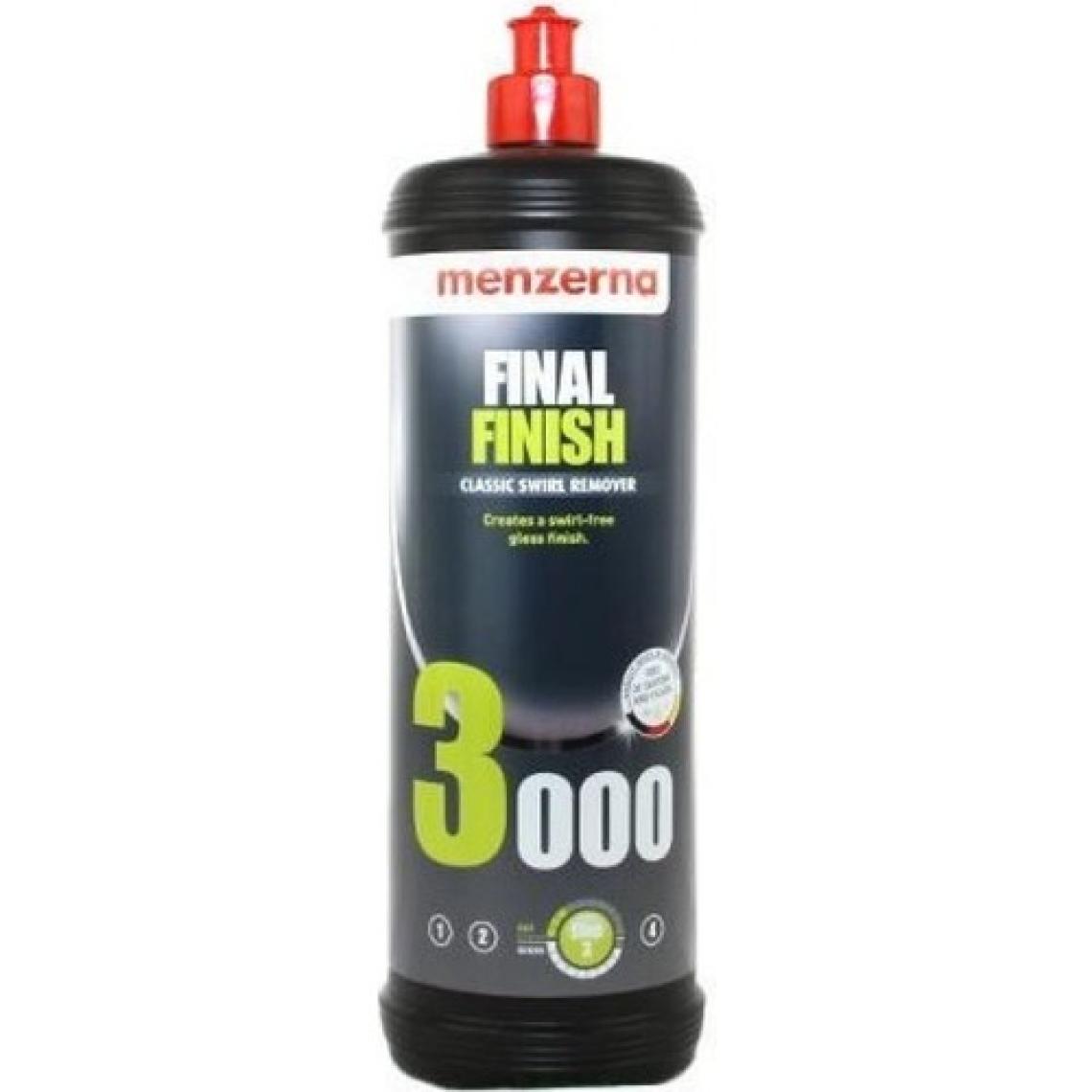 Menzerna Hediyeli Set 1000ML 1000 Pasta- 3000 Hare Cila - 1 Adet Polisaj Süngeri Hediye