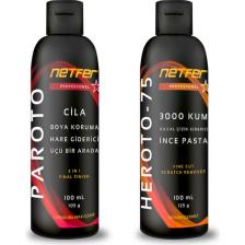 Netfer 2'li İnce Pasta Cila Set - 2x100 mL