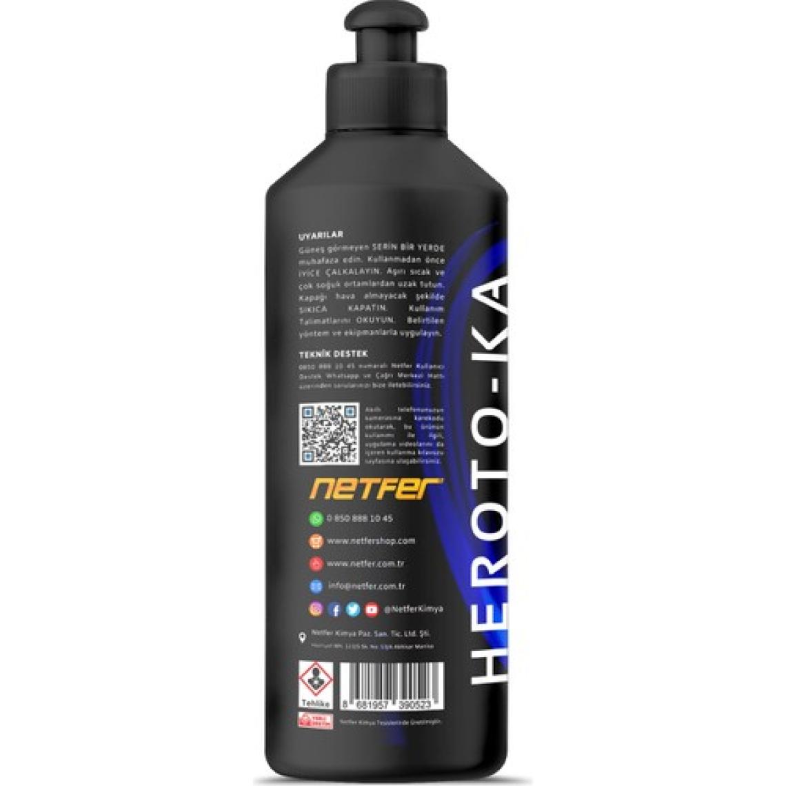Netfer Heroto-KA Kalın Çizik Giderici Pasta - 500 mL