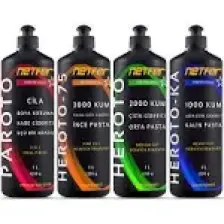 Netfer 4'lü Çizik Giderici Pasta Cila Set - 4x1 L