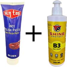 Sintaş 200gr Pasta Shine Protect 250gr B3 Cila Set