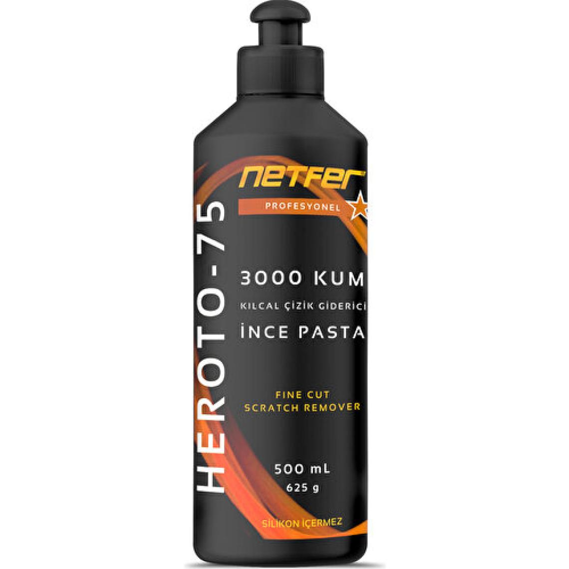 Netfer 4'lü Çizik Giderici Pasta Cila Set - 4x500 mL